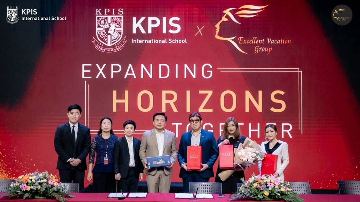 EVG ลงนาม MOU ร่วมกับ KPIS International School